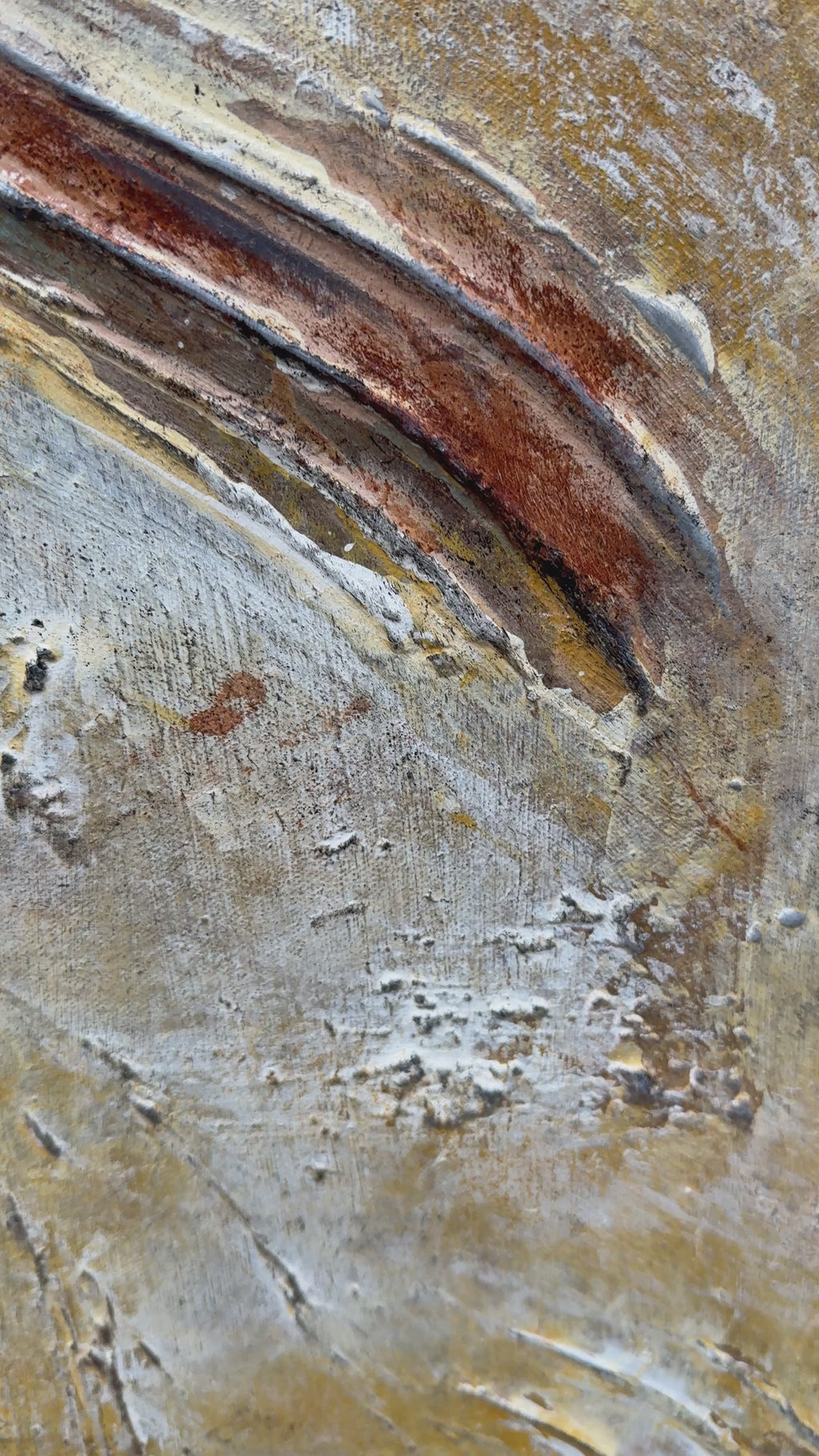 Cooled stone Painting