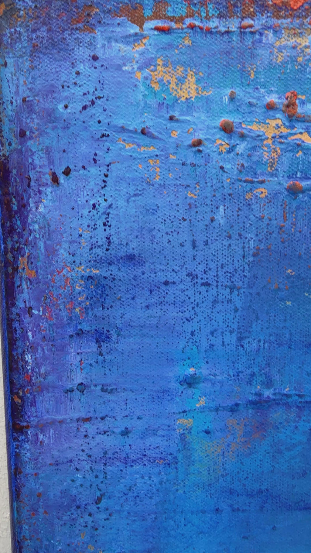 Blue Static Painting