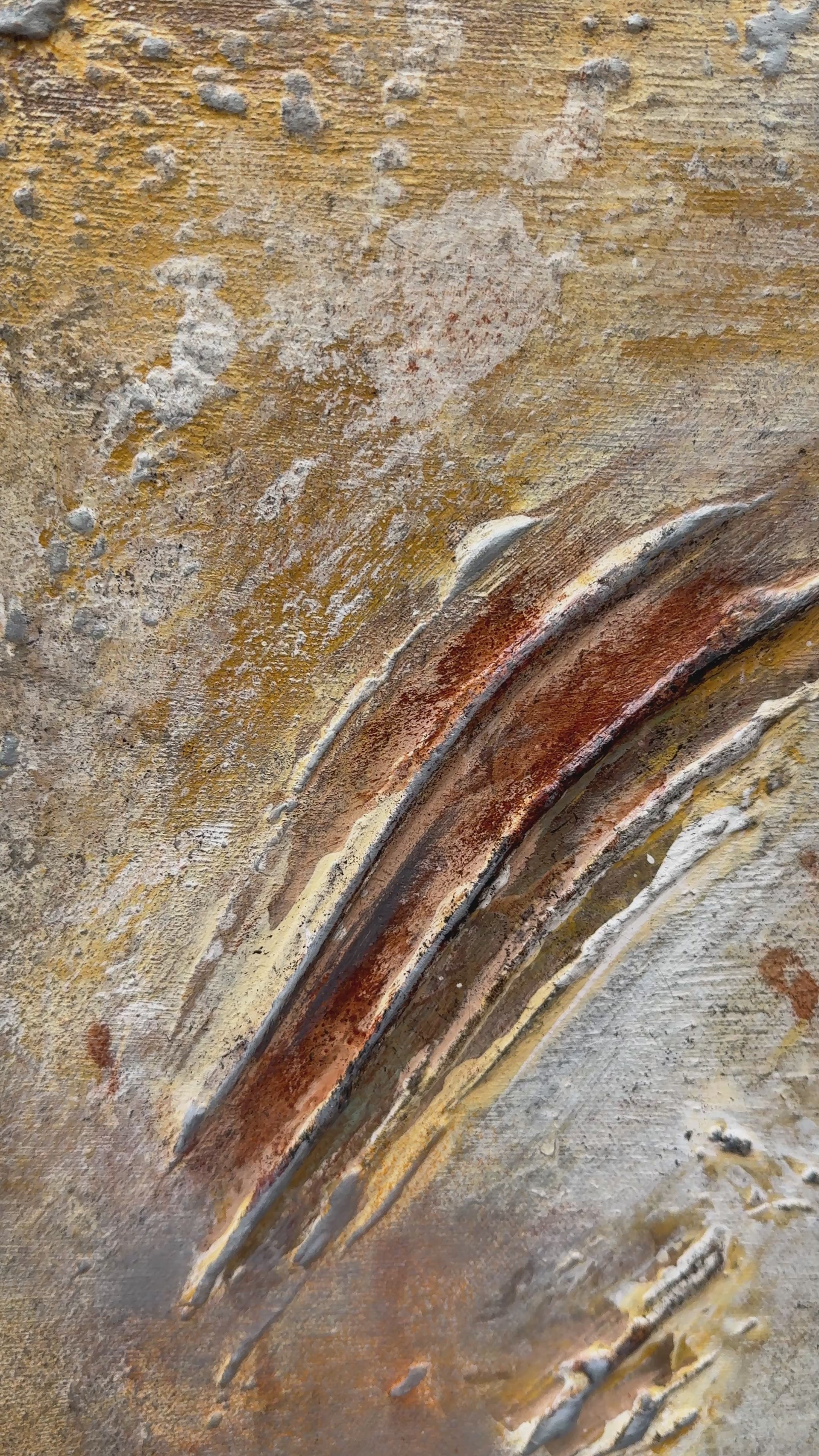 Cooled stone Painting