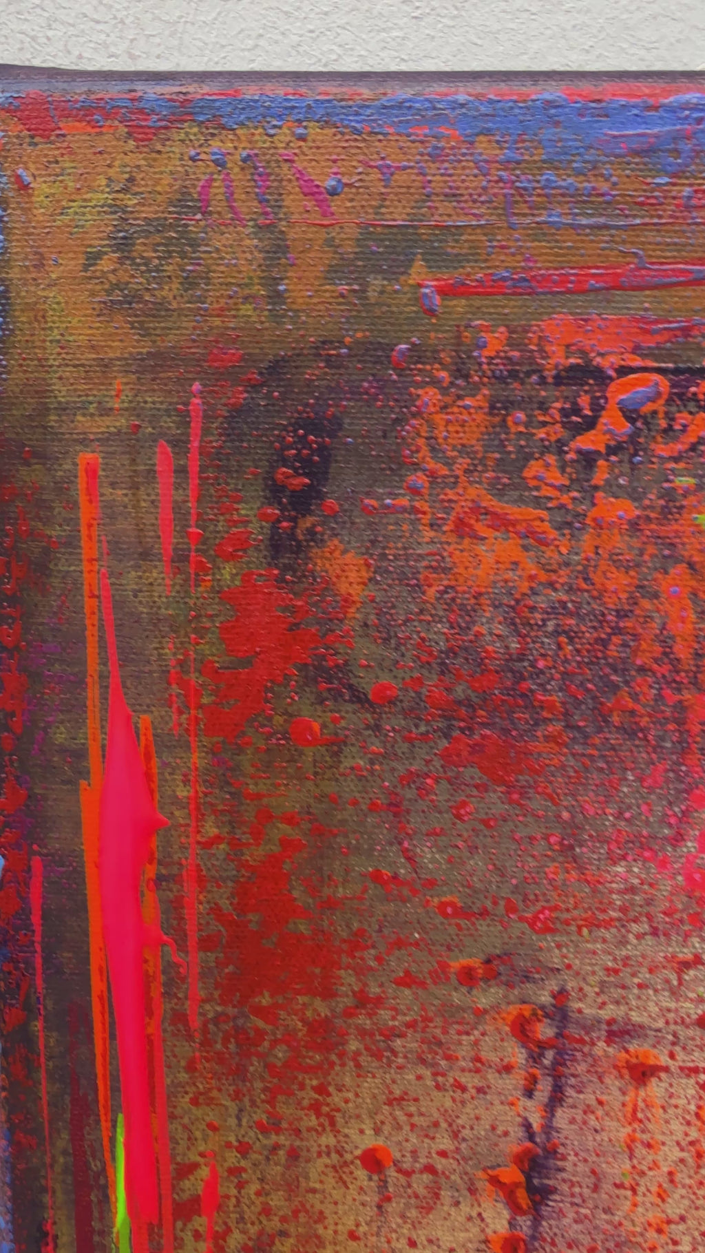 Warm traces of silence Painting